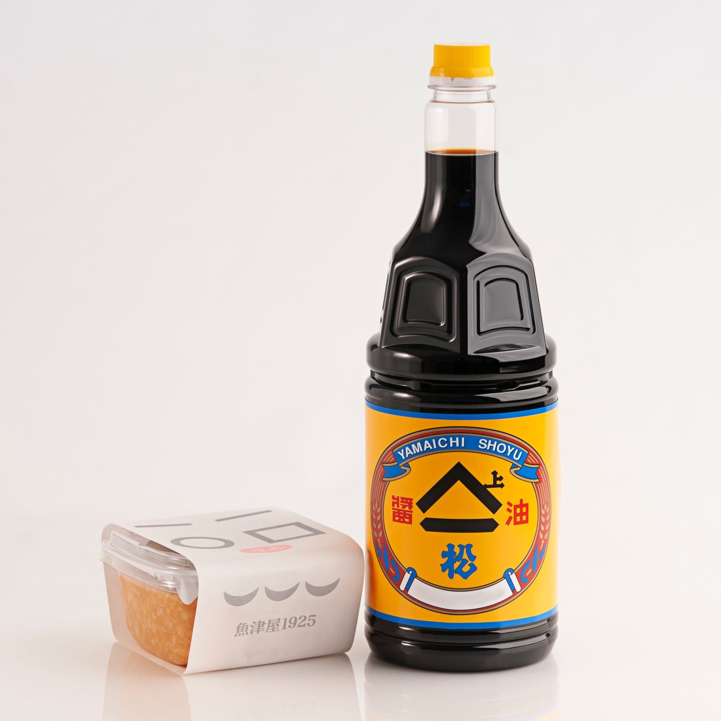 ヤマイチ醤油 松 1.8L 味噌お試しセット