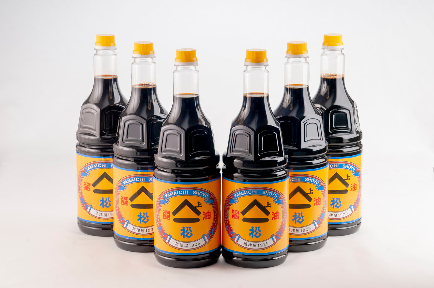ヤマイチ醤油 松 1.8L (6本)