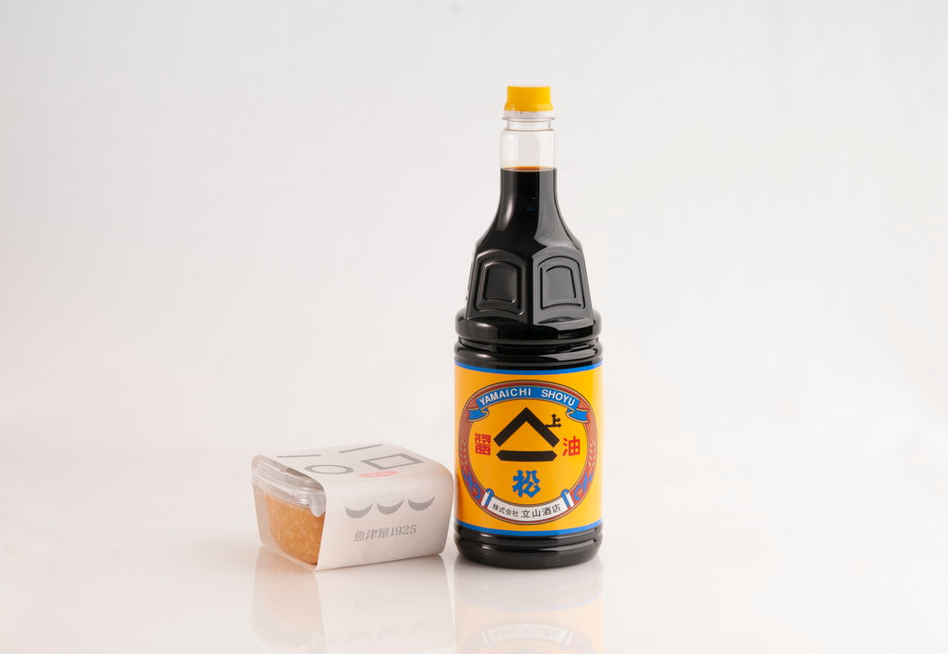 ヤマイチ醤油 松 1.8L 味噌お試しセット